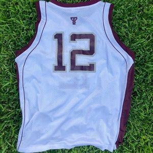 Official Adidas Texas A&M Basketball Jersey